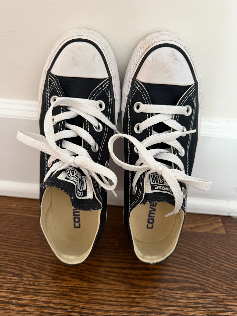 Converse Black and White sneakers